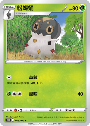 005/070 粉蝶蛹