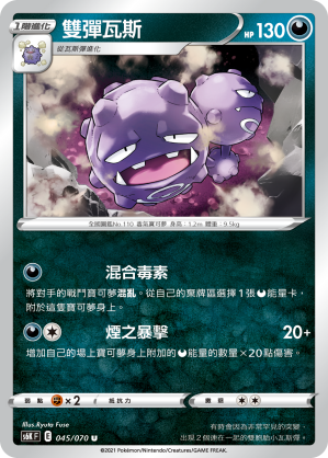 045/070 雙彈瓦斯