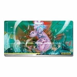 Pokemon Center 卡墊 ミュウツー＆ミュウ TAG TEAM GX