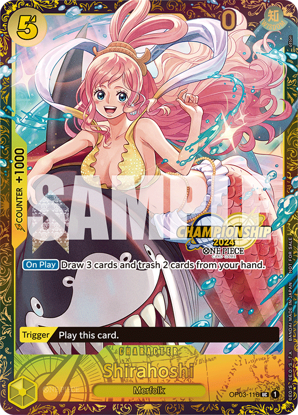 OP03-116 Regionals Shirahoshi (Eng)