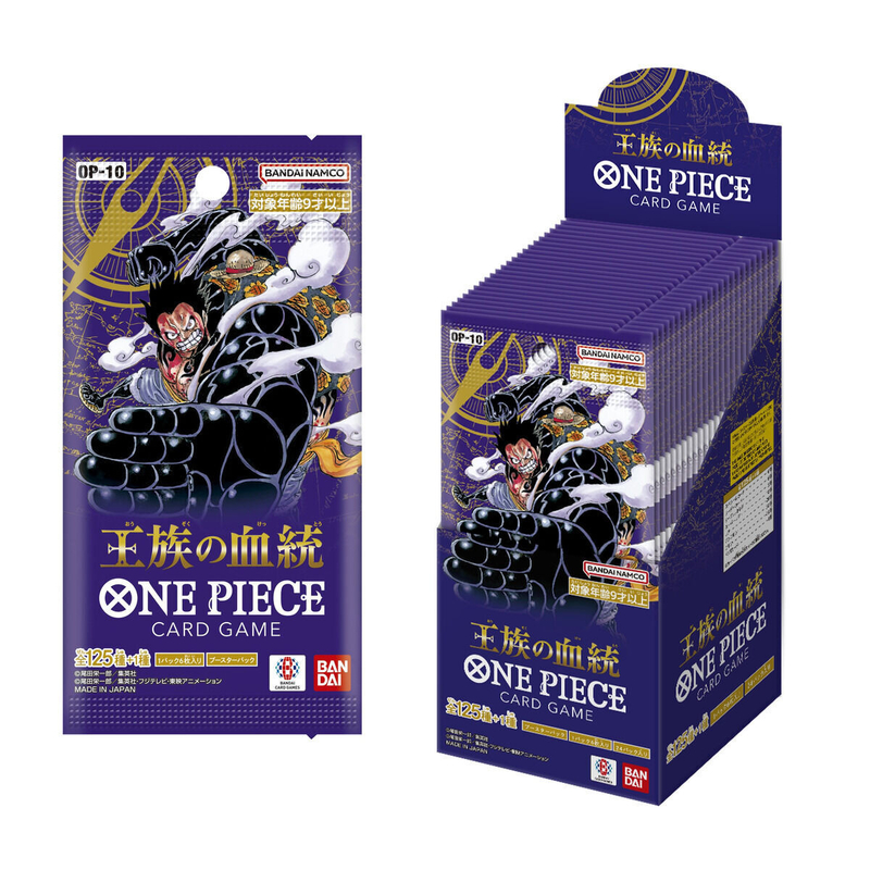 [OP-10] ONE PIECE CARD GAME 補充包 王族の血統