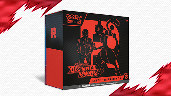 現貨商品 美版[sv10] Pokemon TCG Scarlet & Violet Destined Rivals Elite Trainer Box