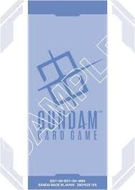 ガンダムカードゲーム オフィシャルカードスリーブ 01 『ガンダムカードゲーム ロゴ』