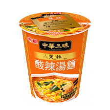 明星 中華三昧タテ型 榮林 酸辣湯麺 (12件)