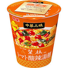 明星 中華三昧タテ型ビッグ 榮林トマト酸辣湯麺 (12件)