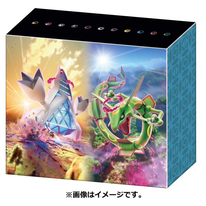 Pokemon Card Game 大容量紙卡盒 巨大MAX鋁鋼龍&裂空座