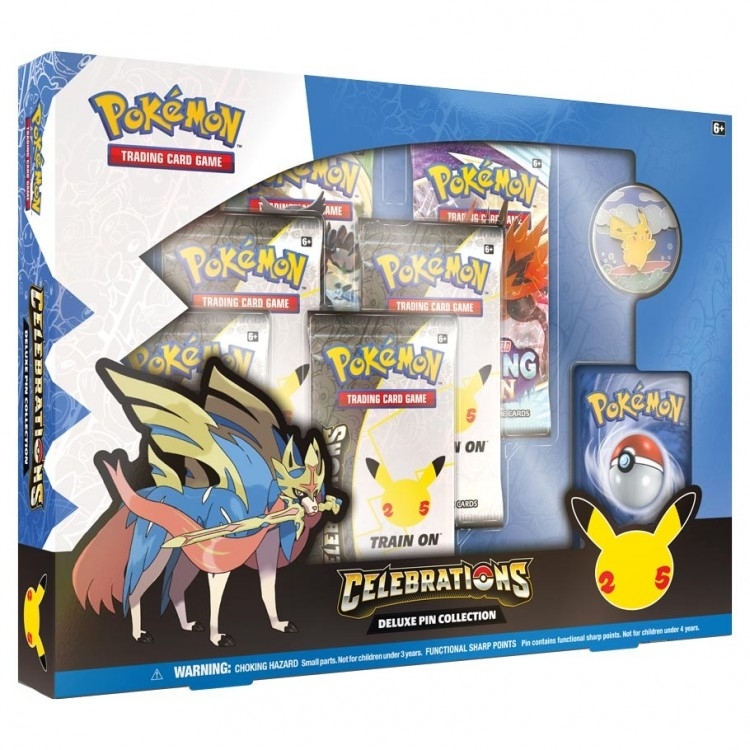 Pokemon TCG Celebrations Deluxe Pin Collection Box
