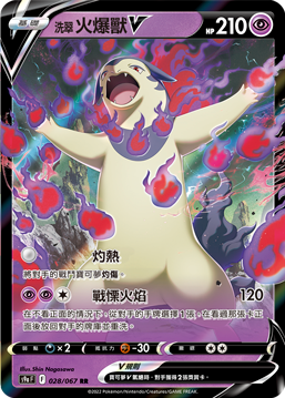 028/067洗翠火爆獸V